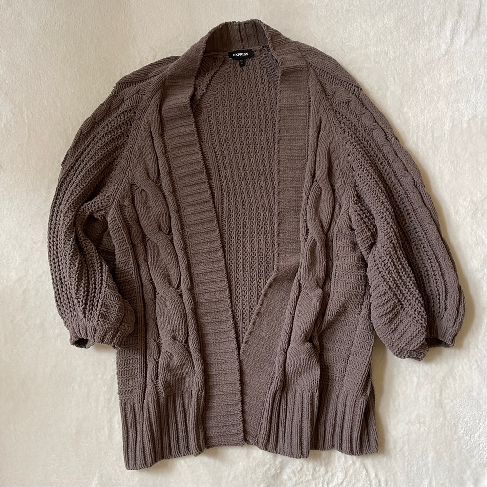 Slouchy knit sweater